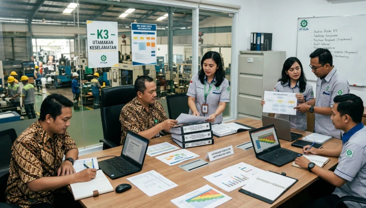 checklist dokumen iso 45001