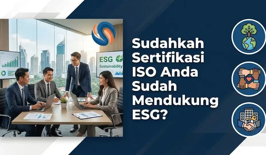 sertifikasi ISO mendukung ESG